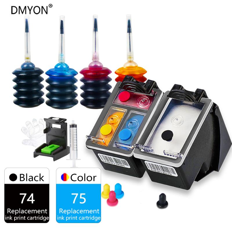 74 75 XL Ink Cartridge Compatible For Deskjet D4260 D4263 4360 D4368 J5730 J5750 J5785 J6480 J6450 J5725 Printer Cartridges
74 75 XL Ink Cartridge Compatible For Deskjet D4260 D4263 4360 D4368 J5730 J5750 J5785 J6480 J6450 J5725 Printer Cartridges