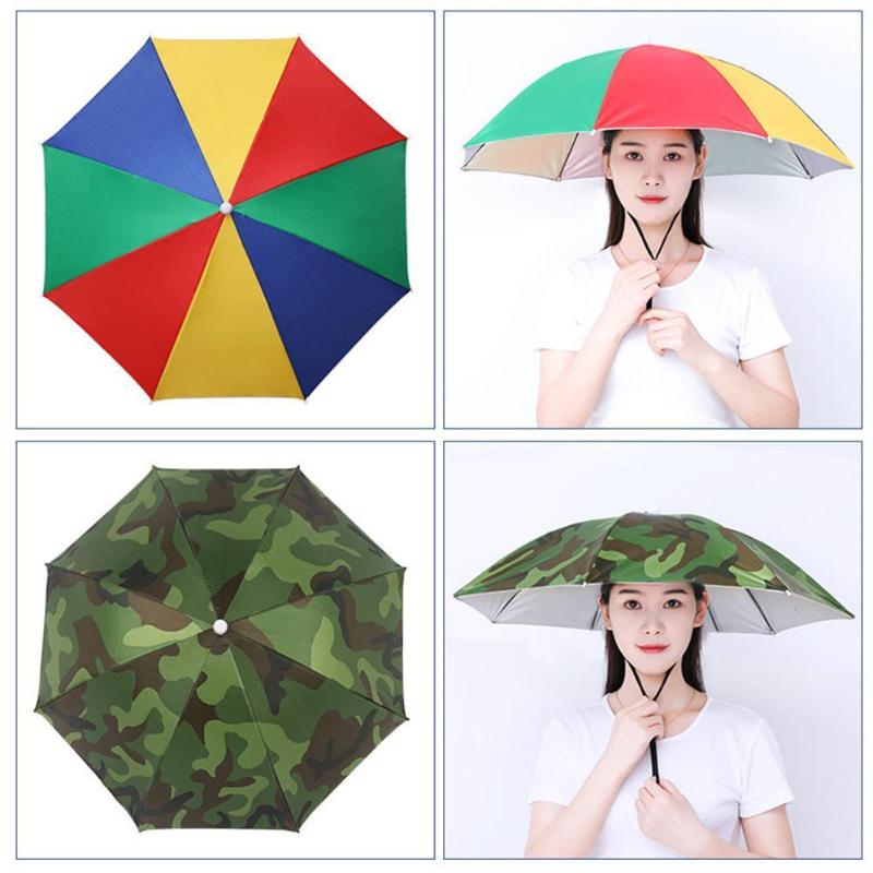 Outdoor Hats Portable Fishing Umbrella Hat Hiking Camping Beach Headwear Sun Cap Rain Head Waterproof Shade Foldable
Outdoor Hats Portable Fishing Umbrella Hat Hiking Camping Beach Headwear Sun Cap Rain Head Waterproof Shade Foldable