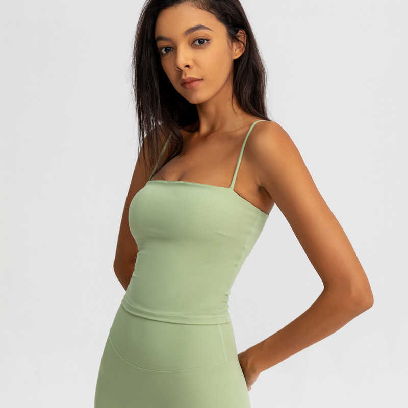 Suspender sexy sports underwear women's anti shock gathered Yoga vest fitness bra, Light green
Suspender sexy sports underwear women's anti shock gathered Yoga vest fitness bra, Light green