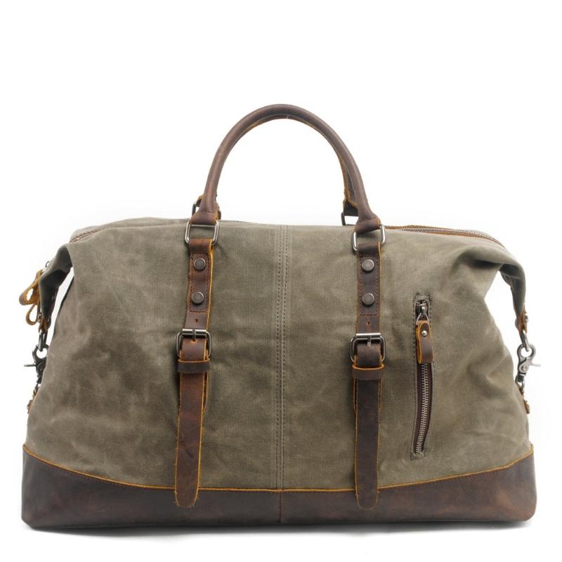 Duffel Bags Men Travel Waterproof Canvas Leather Carry On Luggage Male Tote Large Weekend Overnight Hand Bag, Black
Duffel Bags Men Travel Waterproof Canvas Leather Carry On Luggage Male Tote Large Weekend Overnight Hand Bag, Black