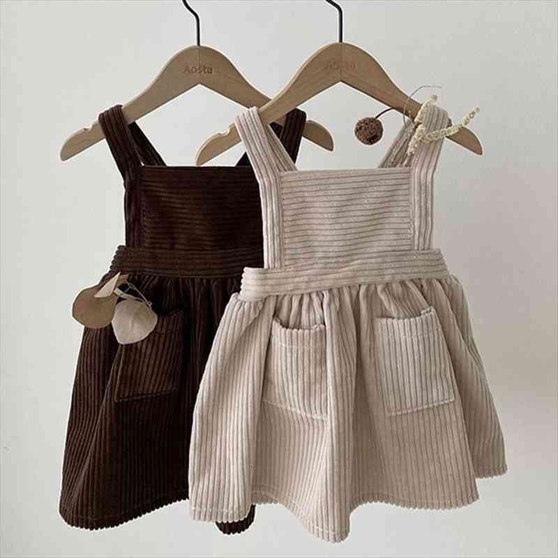 Girls Korean Solid Vest Baby Girls Strap Dress Spring Dress Kids Solid Corduroy Sleeveless Toddler Clothes, Red;yellow
Girls Korean Solid Vest Baby Girls Strap Dress Spring Dress Kids Solid Corduroy Sleeveless Toddler Clothes, Red;yellow