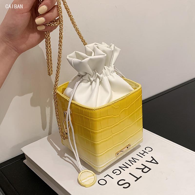 Stone Pattern Hard Box Crossbody Bag 2021 Summer Quality PU Leather Women's Designer Handbag Chain Shoulder Messenger Bags, Blue
Stone Pattern Hard Box Crossbody Bag 2021 Summer Quality PU Leather Women's Designer Handbag Chain Shoulder Messenger Bags, Blue