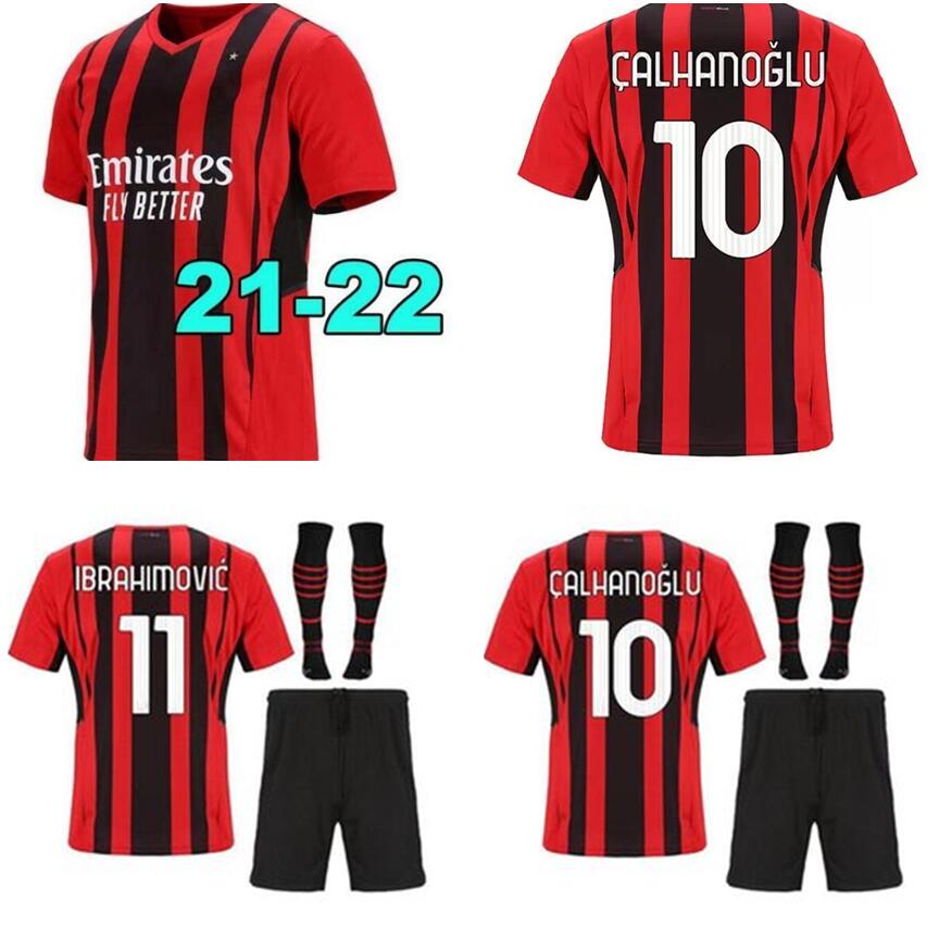 Thailand 21 22 AC Soccer milan IBRAHIMOVIC jerseys 2021 TONALI Mandzukic Kessie brahim BENNACER THEO REBIC LEAO Men adult kit+socks sets socks football Kits, Picture
Thailand 21 22 AC Soccer milan IBRAHIMOVIC jerseys 2021 TONALI Mandzukic Kessie brahim BENNACER THEO REBIC LEAO Men adult kit+socks sets socks football Kits, Picture