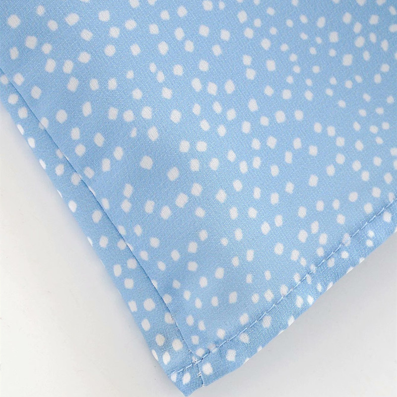 Sweet Women V Neck Bow Lace Dress Summer Fashion Ladies Beach Style Cute Female Polka Dot Slit Mini 210515