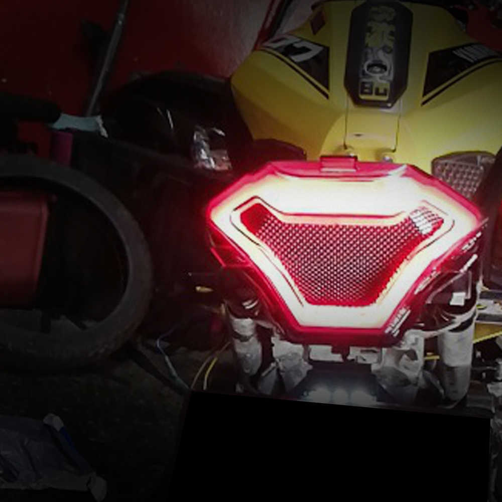 Lamp Tail Car Led With LED Turn Signals Replacement Motorcycle Brake Light Modified Taillight For YZF R3 R25 Y15ZR MT07 FZ07 LC150