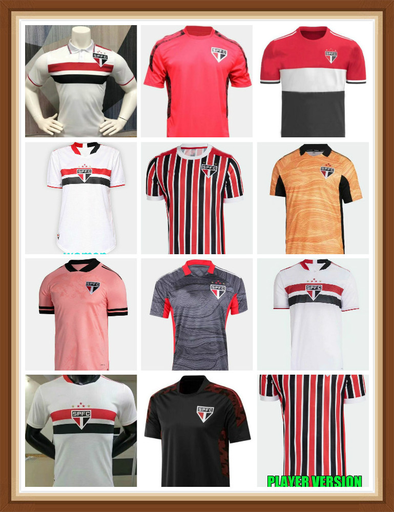 20 21 22 Sao Paulo soccer jersey fans player version BRENNER PATO PABLO DANI ALVES 2021 2022 Camisa de futebol Men Wome Kids kits football shirt, Black;yellow
20 21 22 Sao Paulo soccer jersey fans player version BRENNER PATO PABLO DANI ALVES 2021 2022 Camisa de futebol Men Wome Kids kits football shirt, Black;yellow