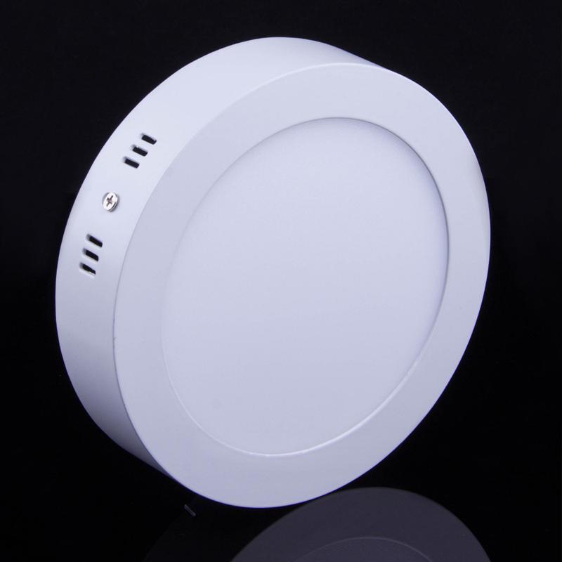 Round Square Led Surface Mounted Dimmable Panel Light 6W 12W 18W 25w 30w 36w Downlight lighting Ultra-bright ceiling lamp 110-240V