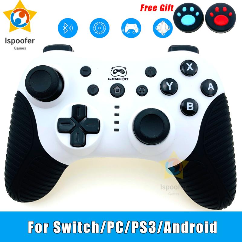 Game Controllers & Joysticks Wireless Bluetooth Controller Joystick 6-axis Gyroscope Turbo Vibration Console Gamepad For Switch/Lite Android
Game Controllers & Joysticks Wireless Bluetooth Controller Joystick 6-axis Gyroscope Turbo Vibration Console Gamepad For Switch/Lite Android