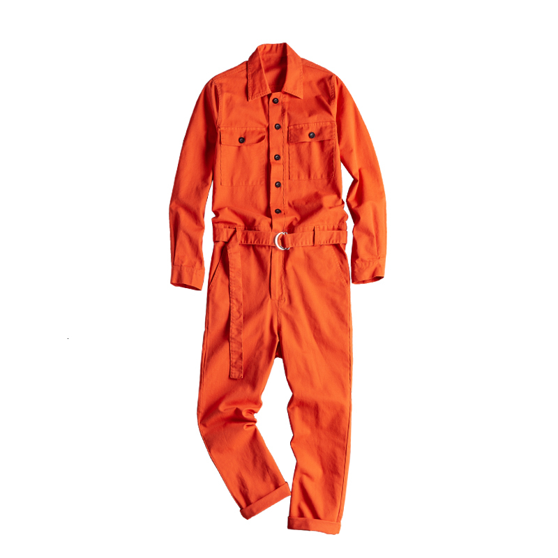 pantlapel orange red long-sleeved jumpsuit men's hip-hop casual loose multi-pocket comfortable overalls trousers
pantlapel orange red long-sleeved jumpsuit men's hip-hop casual loose multi-pocket comfortable overalls trousers