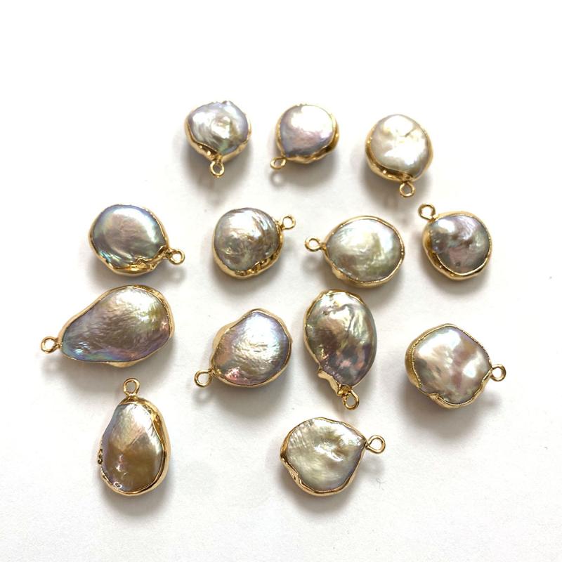 Charms Exquisite Irregular Shape Freshwater Pearl Small Pendant Charm Enhances Temperament Fashion Jewelry Ladies Holiday Gifts, Bronze;silver
Charms Exquisite Irregular Shape Freshwater Pearl Small Pendant Charm Enhances Temperament Fashion Jewelry Ladies Holiday Gifts, Bronze;silver