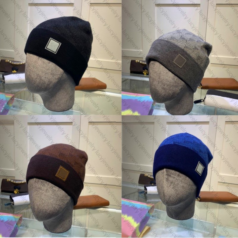 Designer Beanie Ear Muffs Unisex KNIT Cap Woolen fleece lined Hat Breathability Beanies Classical COLOR BLOCK Knitted Sports Caps Casual Outdoor Run Keep Warm от DHgate WW