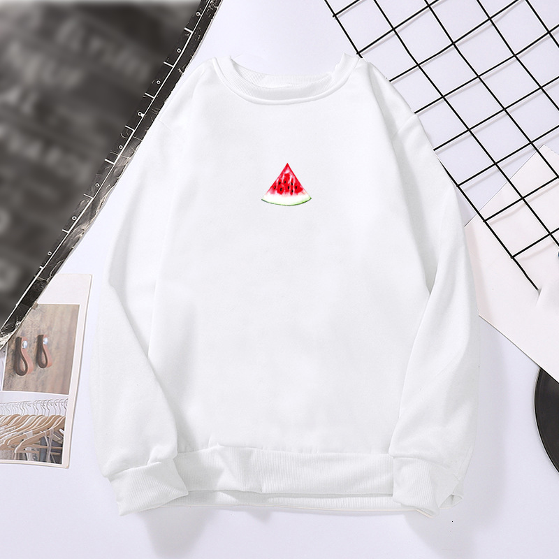 Women' Hoodies & Sweatshirts Autumn Watermelon Print Long Sleeve O-neck Simple Female Sweatshirt Solid Streetwear Casual Ladies P, Blue
Women' Hoodies & Sweatshirts Autumn Watermelon Print Long Sleeve O-neck Simple Female Sweatshirt Solid Streetwear Casual Ladies P, Blue