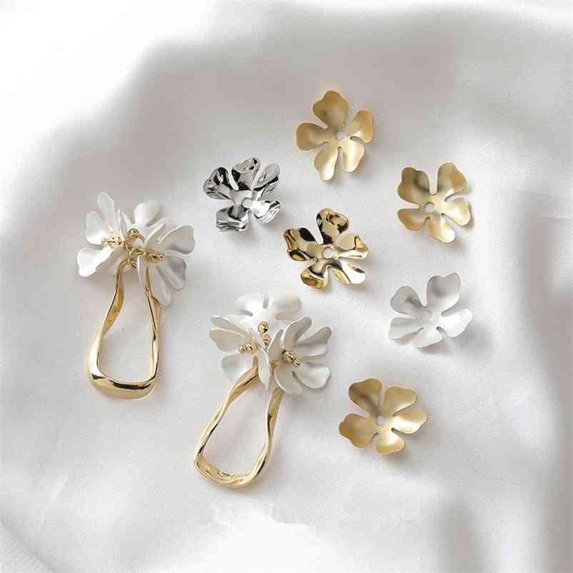 style 40pcs/lot cartoon flowers/petal shape copper charms diy jewelry earring/garment/hair accessory 210720
style 40pcs/lot cartoon flowers/petal shape copper charms diy jewelry earring/garment/hair accessory 210720