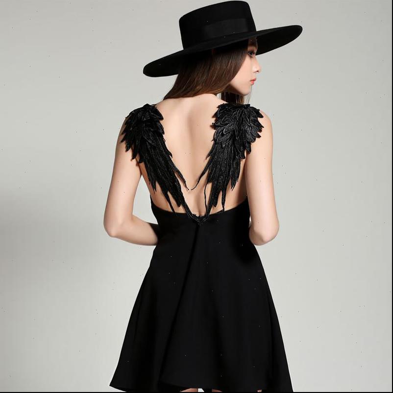 summer black white lace women dress angel wings casual slim backless beach dresses spaghetti strap vestidos, Black;gray
summer black white lace women dress angel wings casual slim backless beach dresses spaghetti strap vestidos, Black;gray