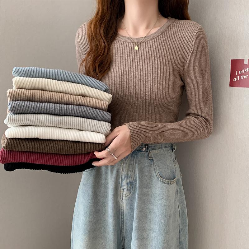 Women's Sweaters 2021 Basic O-neck Solid Autumn Winter Pullovers Female Women Fashion Knitted Ribbed Sweater Slim Long Sleeve Badycon Pull F, Green
Women's Sweaters 2021 Basic O-neck Solid Autumn Winter Pullovers Female Women Fashion Knitted Ribbed Sweater Slim Long Sleeve Badycon Pull F, Green