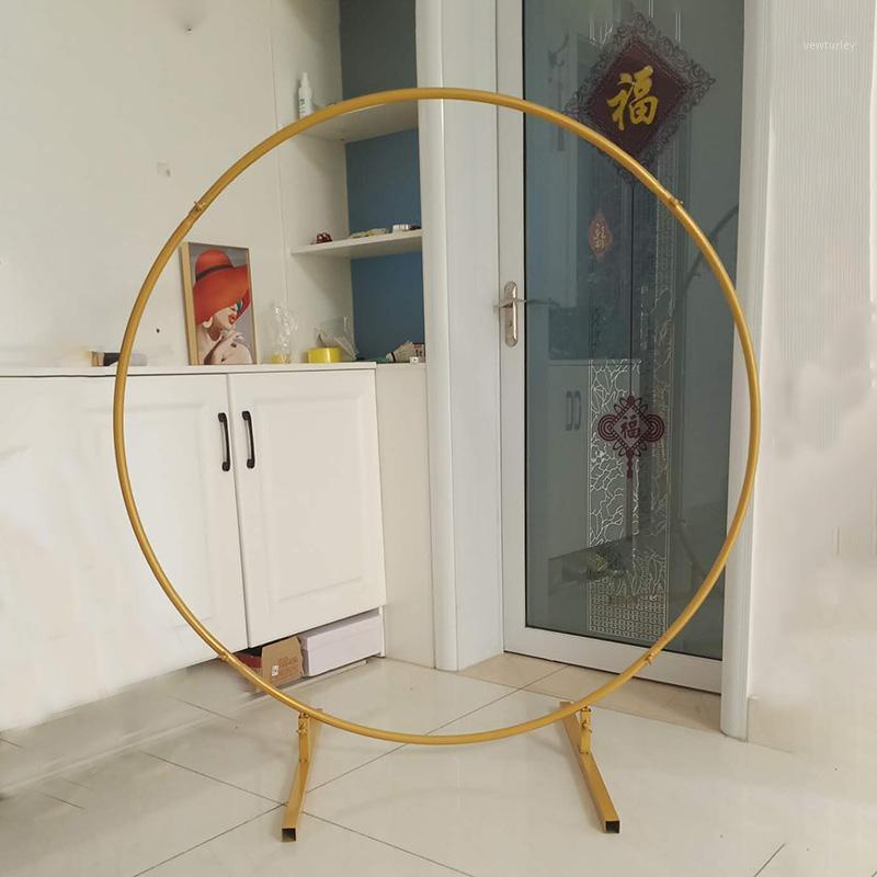 Party Decoration 2M Wrought Iron Wedding Mariage Round Backdrop Arch Stand Birthday DIY Stage Circle Outdoor Frame
Party Decoration 2M Wrought Iron Wedding Mariage Round Backdrop Arch Stand Birthday DIY Stage Circle Outdoor Frame