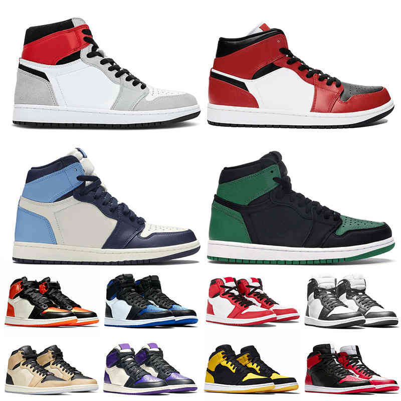 Jumpman 1 Womens Mens Shoes 1s Mid Chicago Black Toe High OG Light Smoke Grey 1 trainers Pine Green Obsidian sneakers
Jumpman 1 Womens Mens Shoes 1s Mid Chicago Black Toe High OG Light Smoke Grey 1 trainers Pine Green Obsidian sneakers
