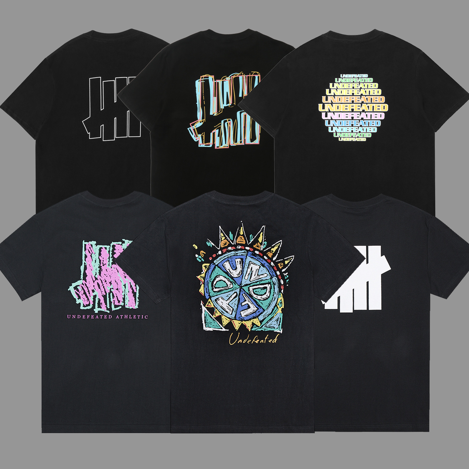 19ss UNDEFEATED T Shirt Classic Collection Men and Women Couple Summer Oversize Loose Print T-shirt Fashion Designer Short Sleeve Trendy Tops, White 1
19ss UNDEFEATED T Shirt Classic Collection Men and Women Couple Summer Oversize Loose Print T-shirt Fashion Designer Short Sleeve Trendy Tops, White 1
