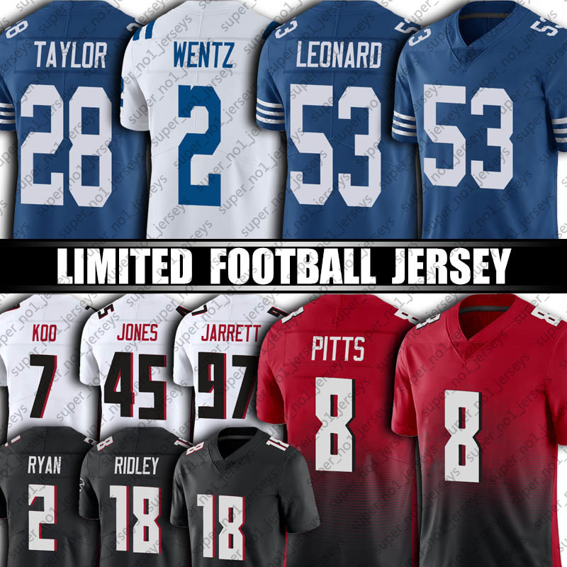 Colt Darius Leonard Kyle Pitts Jersey Indianapoli Carson Wentz Ridley Jonathan Taylor Football Jerseys Younghoe Koo Deion Sanders Jones Peyton Manning, Man custom jersey (xm)
Colt Darius Leonard Kyle Pitts Jersey Indianapoli Carson Wentz Ridley Jonathan Taylor Football Jerseys Younghoe Koo Deion Sanders Jones Peyton Manning, Man custom jersey (xm)