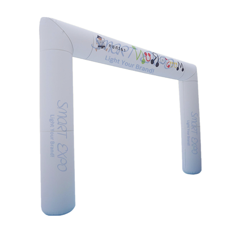 Outdoor Advertising Inflatable Arch 0.7xW4.5xH3m with Full Color Printing and Blower
