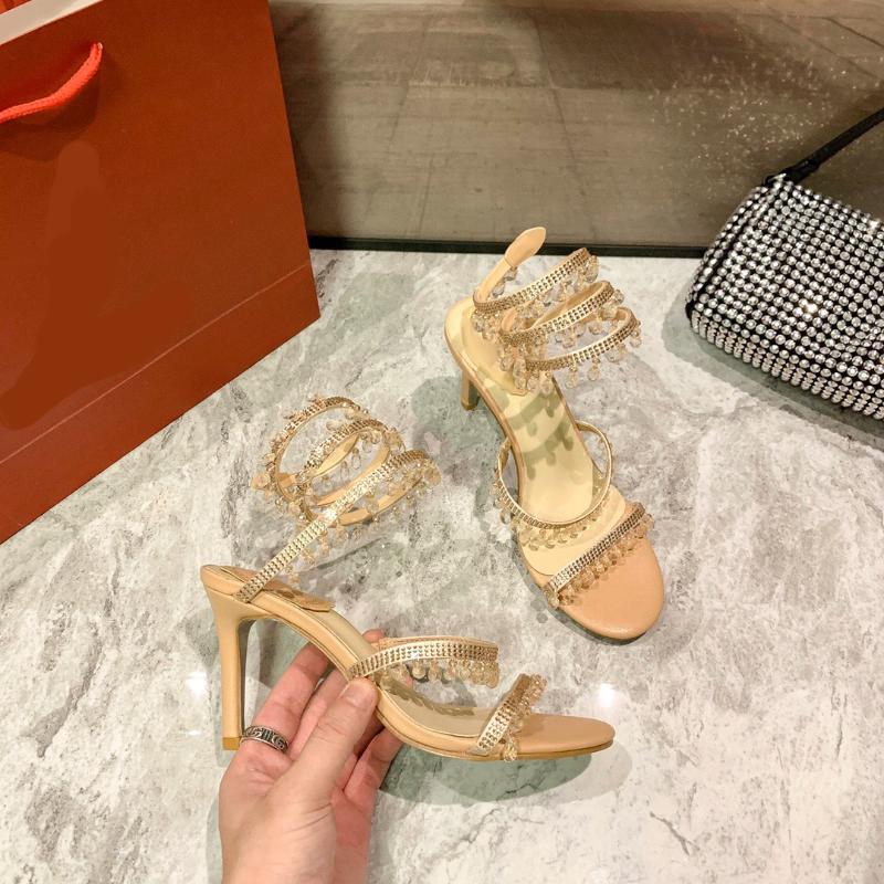 Dress Shoes Kmeioo 2022 Style Women Open Toe High Heels Jewel Sandals Ankle Strap Stiletto Female Shoe For Wedding Party, Champagne
Dress Shoes Kmeioo 2022 Style Women Open Toe High Heels Jewel Sandals Ankle Strap Stiletto Female Shoe For Wedding Party, Champagne