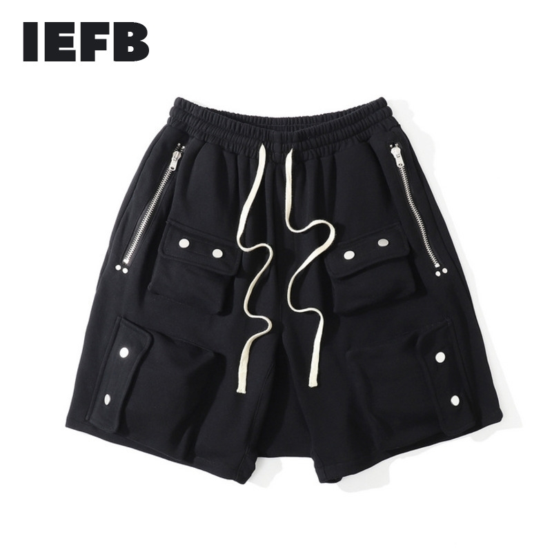 IEFB Streetwear three-dimensional pocket work wear men's shorts summer trend hip-hop functional loose casual shorts 210524, Black 9y7289
IEFB Streetwear three-dimensional pocket work wear men's shorts summer trend hip-hop functional loose casual shorts 210524, Black 9y7289