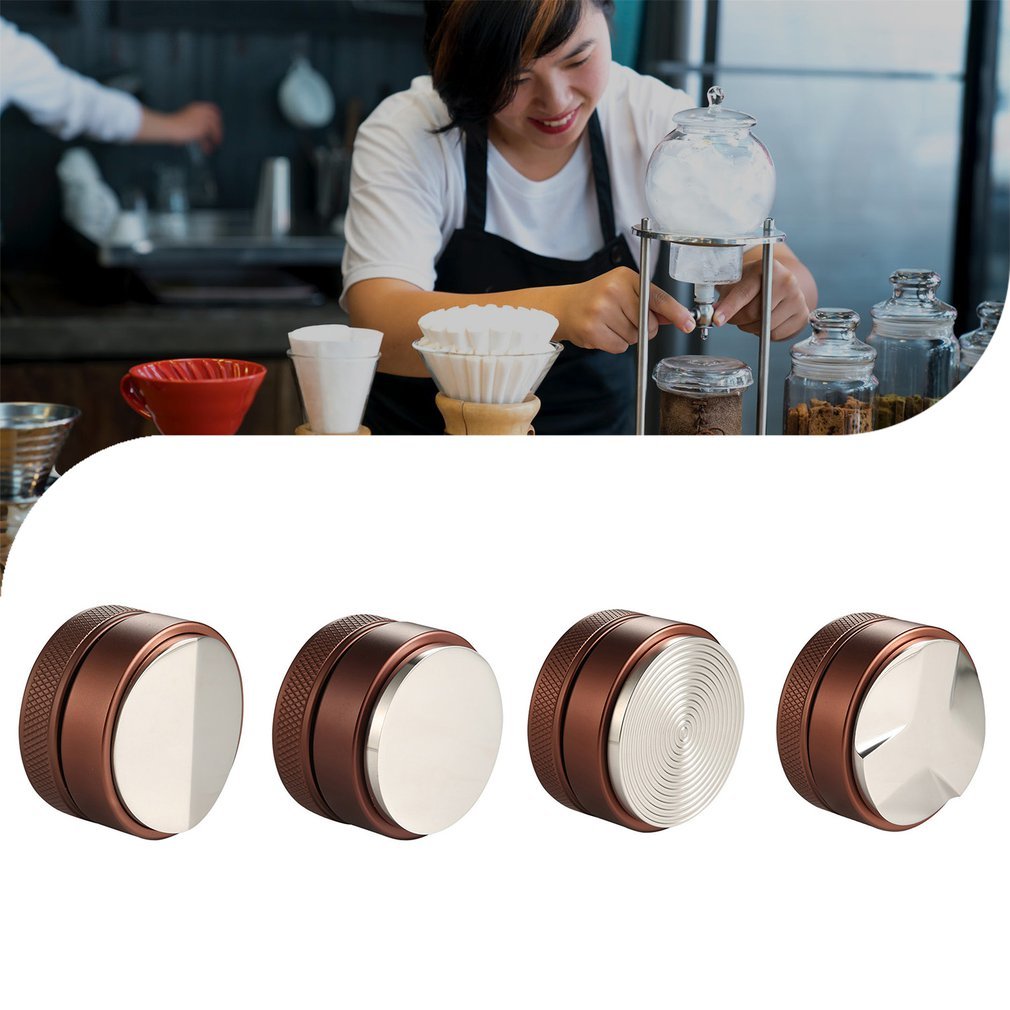 49mm Coffee Sabotage Coffee Distributor Adjustable Espresso Powder Hamer Distributor Coffee Sabotage Leveler