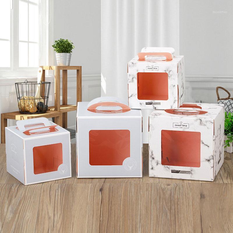 Gift Wrap Marbling Cake Box Convenient Portable Simple All- Birthday Party Baby Shower Celebrate Paper With Window
Gift Wrap Marbling Cake Box Convenient Portable Simple All- Birthday Party Baby Shower Celebrate Paper With Window