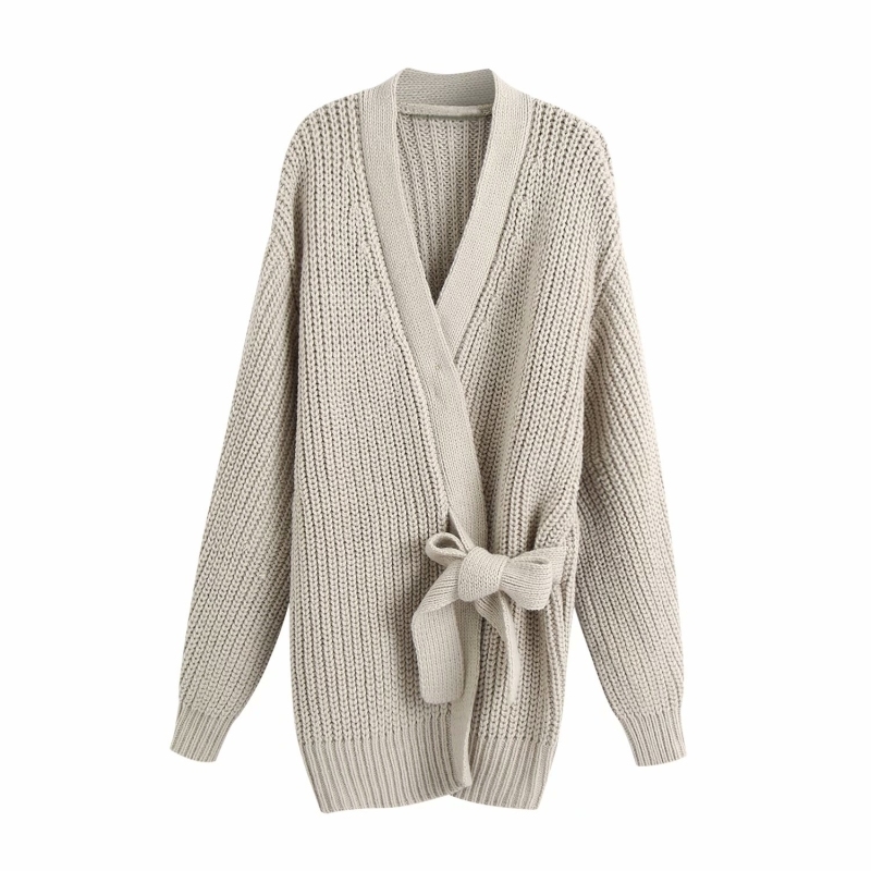 Fashion V Neck Women Cardigan Coats Summer Casual Ladies Knitwears Loosen Female Knitted Girls Chic Sweaters 210430