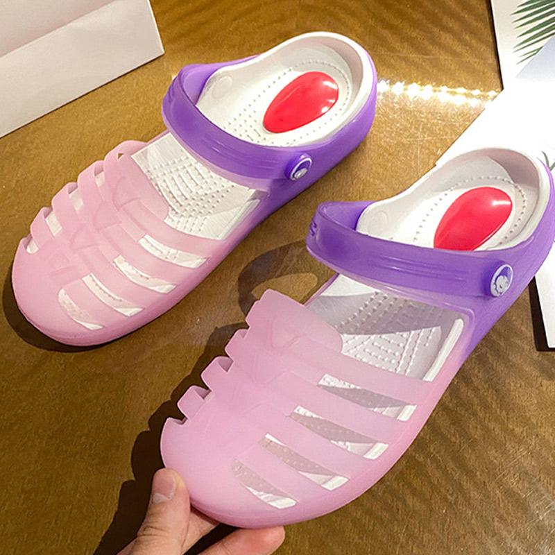 Slippers Woman Jelly Shoes Bathroom Sandals Non Slip Lightweight Casual Ladies Shoe Wear-resistant Fashion 2021 Summer, Black
Slippers Woman Jelly Shoes Bathroom Sandals Non Slip Lightweight Casual Ladies Shoe Wear-resistant Fashion 2021 Summer, Black