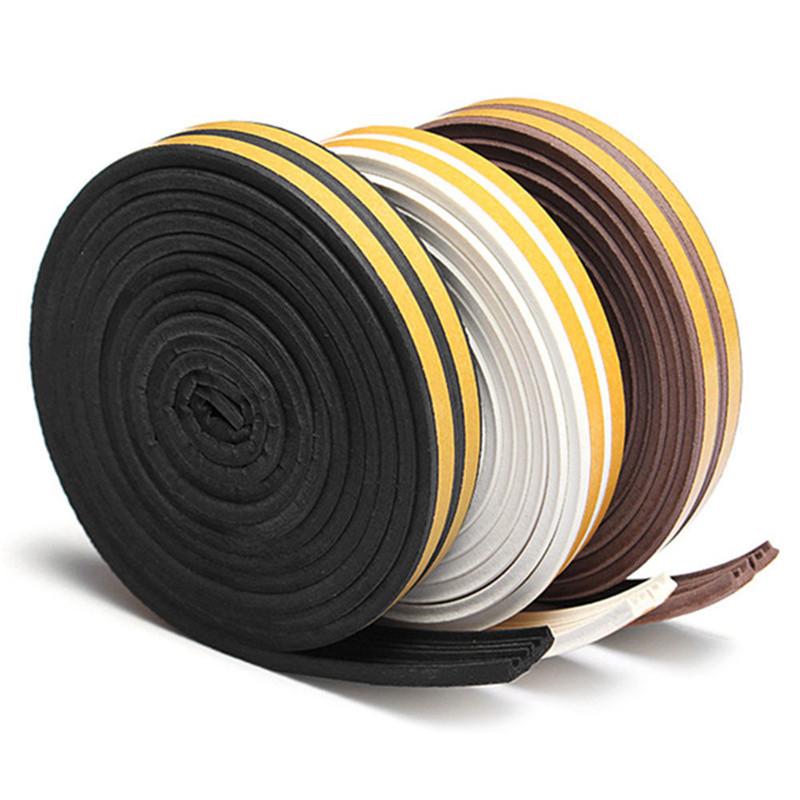 Furniture Accessories 5M E-type Foam Draught Self Adhesive Window Door Excluder Rubber Seal Strip 
Furniture Accessories 5M E-type Foam Draught Self Adhesive Window Door Excluder Rubber Seal Strip
