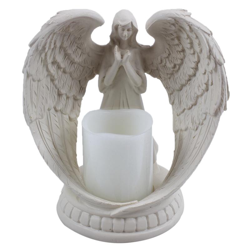 Creative Resin Angel Figurines Electronic Candlestick Crafts Home Decor Miniature Candle Holder Ornaments Wedding Gifts S Holders
Creative Resin Angel Figurines Electronic Candlestick Crafts Home Decor Miniature Candle Holder Ornaments Wedding Gifts S Holders
