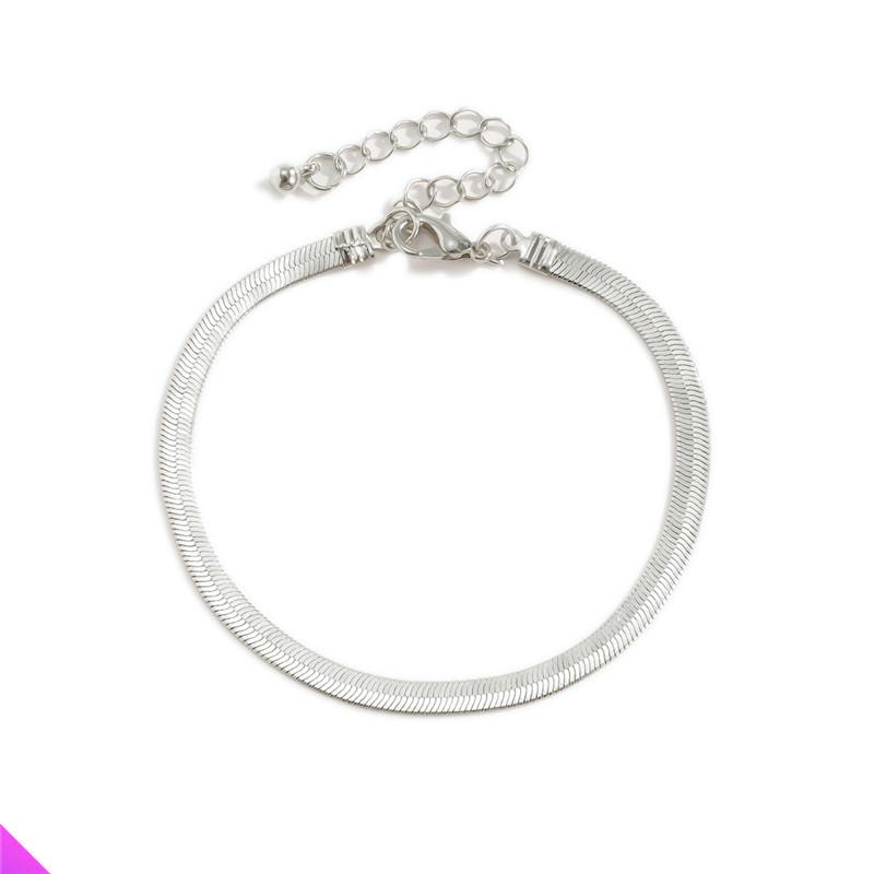 Charm Bracelets Wholesale 5 Exquisite Snake Bone Bracelet Alloy Fashion Romantic Lady Girl Jewelry Gift 2021 Summer 2 Colors
Charm Bracelets Wholesale 5 Exquisite Snake Bone Bracelet Alloy Fashion Romantic Lady Girl Jewelry Gift 2021 Summer 2 Colors