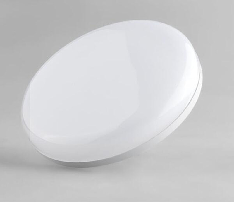 20W 30W 40W 50W 60W E27 Screw Base 220V LED Light Bulb Round Plate Gold Lamp Bulbs Indoor Room Bombilla Energy Saving White-Shell