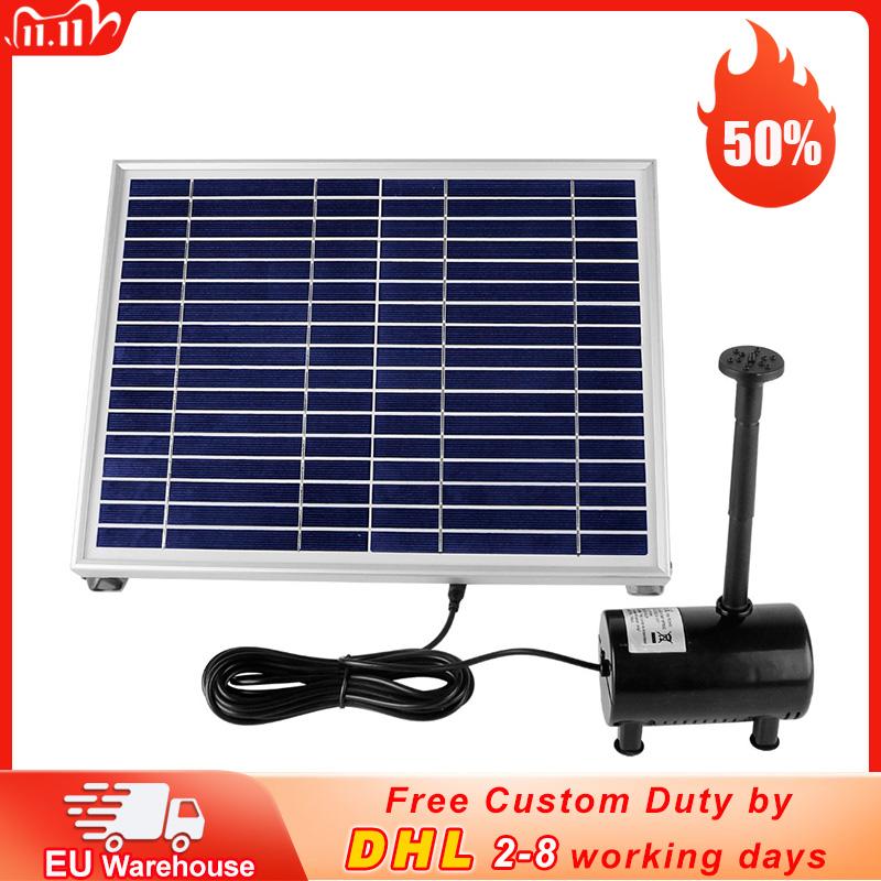 1350L/H Solar Fountain Pump Fish Garden Water Pool Pond Decoration Panel Powered Decorations
1350L/H Solar Fountain Pump Fish Garden Water Pool Pond Decoration Panel Powered Decorations