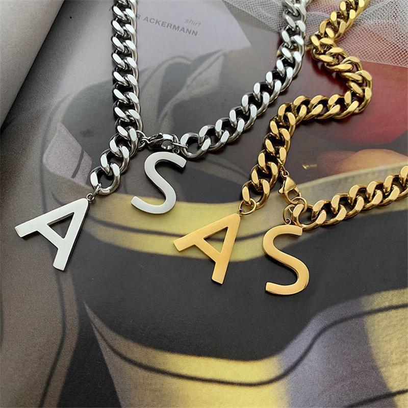 Chains 2021 Stainless Steel Neck Chain For Women Silver Color Letters Shape Thick Necklaces Aesthetic Female Accessories
Chains 2021 Stainless Steel Neck Chain For Women Silver Color Letters Shape Thick Necklaces Aesthetic Female Accessories