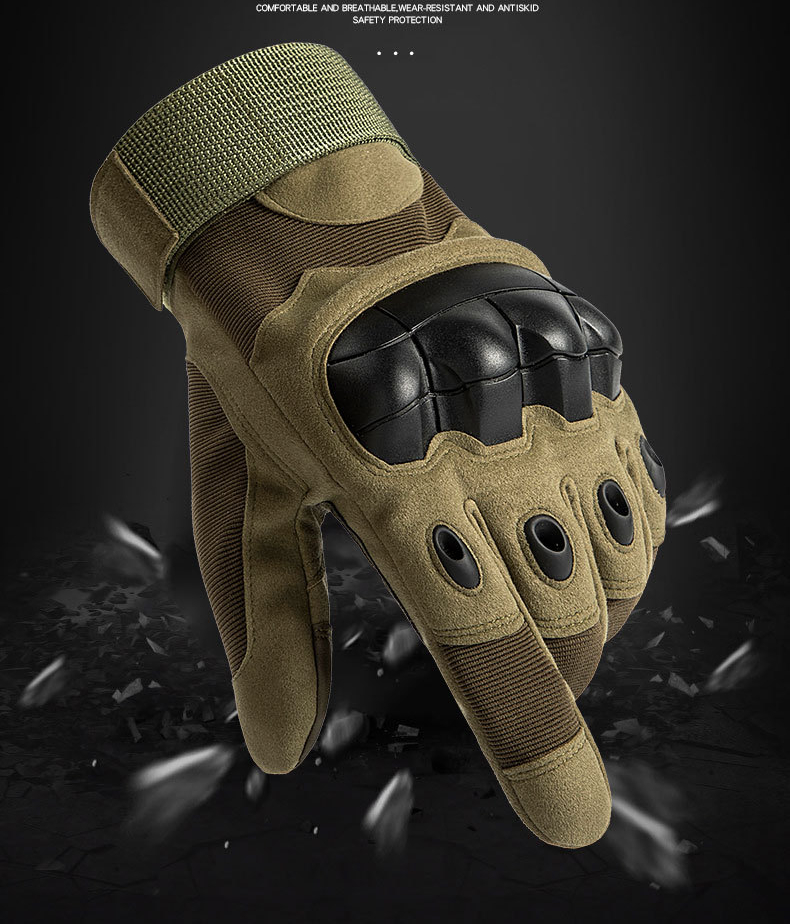 Military Full Finger Hard Rubber Knuckle Outdoor Sports Tactical Gloves trainning All Fingered Glove Antiskid for Men Women, Black
Military Full Finger Hard Rubber Knuckle Outdoor Sports Tactical Gloves trainning All Fingered Glove Antiskid for Men Women, Black