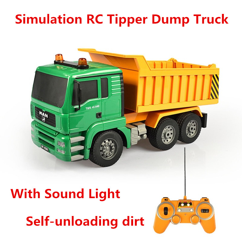 2019 New High Simulation Remote Control RC Tipper Dump Truck Self-unloading dirt With Sound Light Engineering Vehicle Car Gift
2019 New High Simulation Remote Control RC Tipper Dump Truck Self-unloading dirt With Sound Light Engineering Vehicle Car Gift