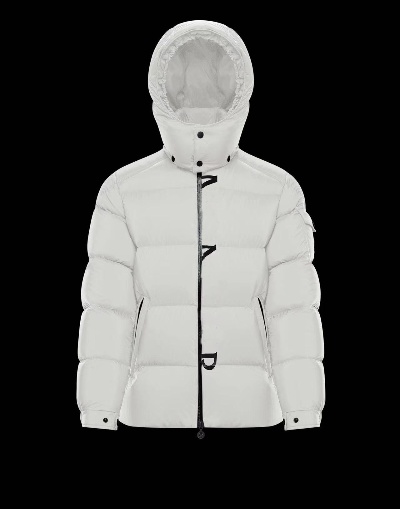 Designer jackets mens down French brand zipper letter printing back stitching puffer jacket, Black
Designer jackets mens down French brand zipper letter printing back stitching puffer jacket, Black