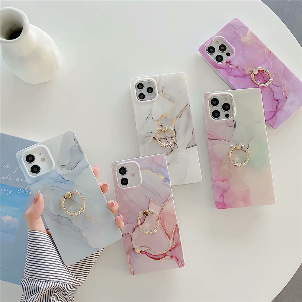 Luxury Designers marble Square Phone Cases For iPhone 13 12 11 pro max 7 8 X Xr Xs Creative women Fashion With Ring kickstand Protective cover, #4
Luxury Designers marble Square Phone Cases For iPhone 13 12 11 pro max 7 8 X Xr Xs Creative women Fashion With Ring kickstand Protective cover, #4