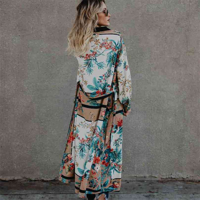 Bohemian Printed Long Kimono Cardigan White Cotton Tunic Plus Size Beachwear Boho Women Tops and Blouse Vintage Shirts A229 210719, Multi
Bohemian Printed Long Kimono Cardigan White Cotton Tunic Plus Size Beachwear Boho Women Tops and Blouse Vintage Shirts A229 210719, Multi