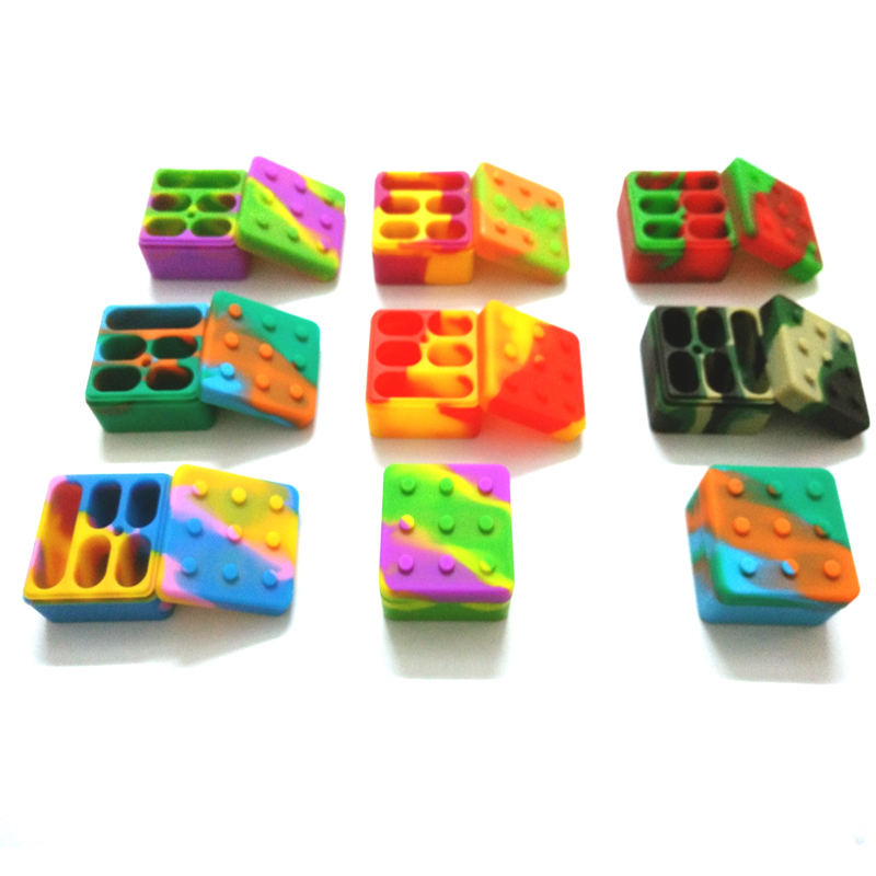 Big Block Silicone Dab Container Storage Jars 5 Compartments Non-stick Slick Wax Dry Herb Containers Oil Holder For Vaporizer
Big Block Silicone Dab Container Storage Jars 5 Compartments Non-stick Slick Wax Dry Herb Containers Oil Holder For Vaporizer