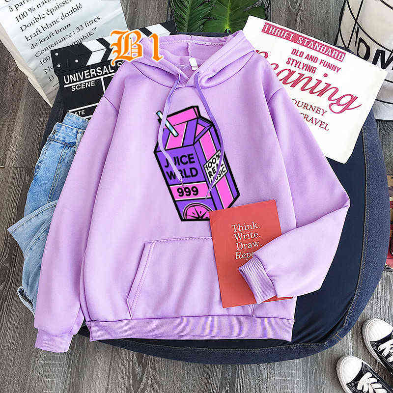 2021 JUICE Wrld Hoodies Thread Sweatshirt Juice Wrld Print Trap Rap Rainbow Fault Juice World Oversized Women Winter Hoodies G1214, Purple
2021 JUICE Wrld Hoodies Thread Sweatshirt Juice Wrld Print Trap Rap Rainbow Fault Juice World Oversized Women Winter Hoodies G1214, Purple
