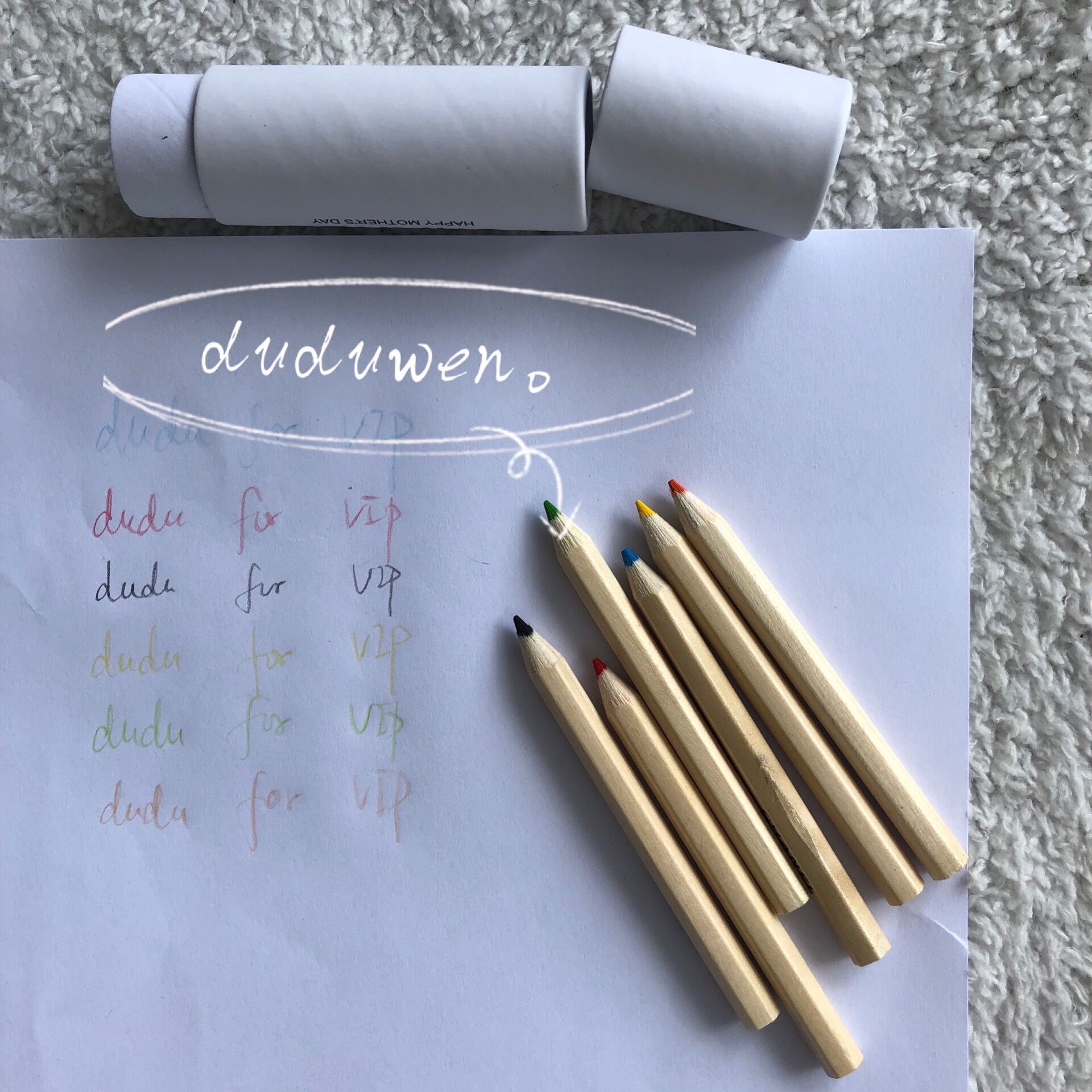 Classic pencils Writing Supplies letters Painting pen VIPedc souvenir collection stationery C addicts party gift - view 3