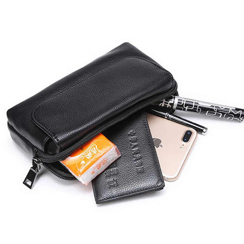 Wholesale Fashion Women Waist Bag Black Ladies PU Leather Belt Travel Packs Pouch Phone Small bags Mihaivina 211006