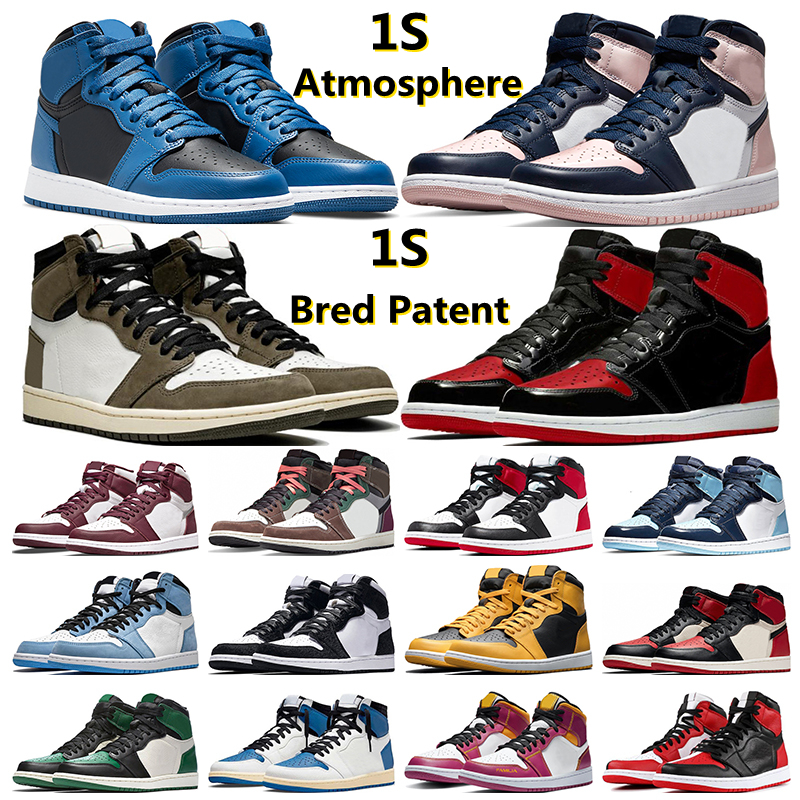 1s Basketball Shoes for men women jumpman 1 Atmosphere Bred Patent Dark Mocha Chicago Hyper Royal Bordeaux UNC Fearless mens trainers sports sneakers, #33 homage to home
1s Basketball Shoes for men women jumpman 1 Atmosphere Bred Patent Dark Mocha Chicago Hyper Royal Bordeaux UNC Fearless mens trainers sports sneakers, #33 homage to home