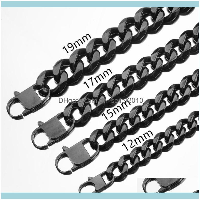 Necklaces Pendants Jewelryblack Color 316L Stainless Steel Curb Cuban Link Chain Necklace & Bracelet Jewelry Gift For Cool Fashion Men Women
Necklaces Pendants Jewelryblack Color 316L Stainless Steel Curb Cuban Link Chain Necklace & Bracelet Jewelry Gift For Cool Fashion Men Women