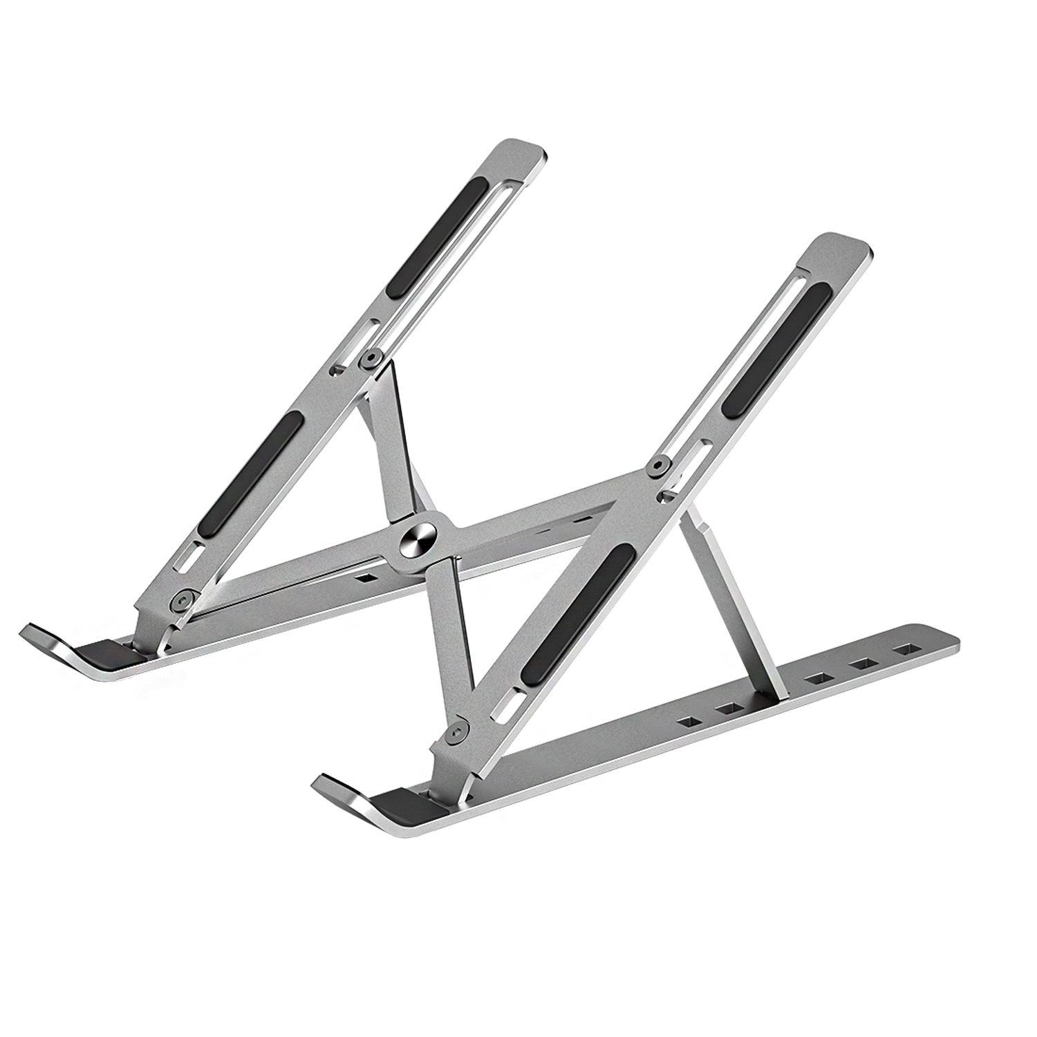 Ordinateurs portables portables Stand Aluminium pliable Notebook Support Portable Base d'ordinateur portable MacBook Pro Support de support régla