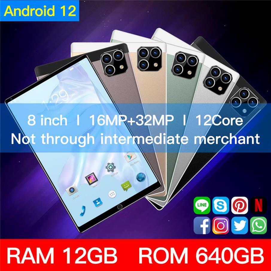 2021 8 Inch Ten Core 8GB+128GB Arge Android 9.0 WiFi Tablet SIM Dual Camera Bluetooth 4G Call Phone Tablet Gifts with protective case in a58, Gold
2021 8 Inch Ten Core 8GB+128GB Arge Android 9.0 WiFi Tablet SIM Dual Camera Bluetooth 4G Call Phone Tablet Gifts with protective case in a58, Gold