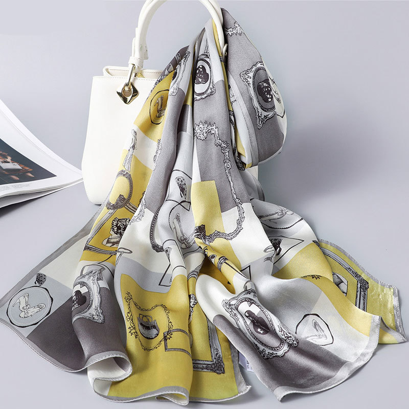 100% Real Women Luxury Bandana Scarf 2021 Pure Neckerchief Shawls and Wrap for Ladies Nature Silk Scarves
100% Real Women Luxury Bandana Scarf 2021 Pure Neckerchief Shawls and Wrap for Ladies Nature Silk Scarves